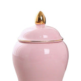 Maxbell Maxbell Kitchen Canisters Container Ceramic Food Storage Jar for Coffee Beans Spice Pink