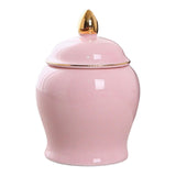 Maxbell Maxbell Kitchen Canisters Container Ceramic Food Storage Jar for Coffee Beans Spice Pink