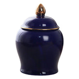Maxbell Maxbell Kitchen Canisters Container Ceramic Food Storage Jar for Coffee Beans Spice Navy