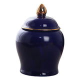 Maxbell Maxbell Kitchen Canisters Container Ceramic Food Storage Jar for Coffee Beans Spice Navy