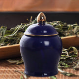 Maxbell Maxbell Kitchen Canisters Container Ceramic Food Storage Jar for Coffee Beans Spice Navy
