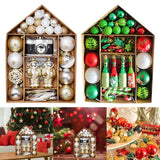 Maxbell Maxbell Christmas Ball Baubles Decor Xmas Tree Pendants for Festival Window New Year Astronaut