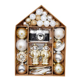 Maxbell Maxbell Christmas Ball Baubles Decor Xmas Tree Pendants for Festival Window New Year Astronaut