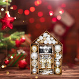 Maxbell Maxbell Christmas Ball Baubles Decor Xmas Tree Pendants for Festival Window New Year Astronaut