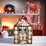 Maxbell Maxbell Christmas Ball Baubles Decor Xmas Tree Pendants for Festival Window New Year Astronaut