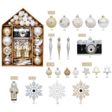 Maxbell Maxbell Christmas Ball Baubles Decor Xmas Tree Pendants for Festival Window New Year Astronaut