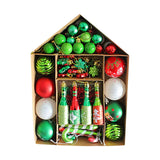 Maxbell Maxbell Christmas Ball Baubles Decor Xmas Tree Pendants for Festival Window New Year Candy Cane