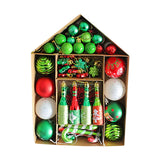 Maxbell Maxbell Christmas Ball Baubles Decor Xmas Tree Pendants for Festival Window New Year Candy Cane