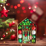 Maxbell Maxbell Christmas Ball Baubles Decor Xmas Tree Pendants for Festival Window New Year Candy Cane