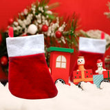 Maxbell Maxbell 24Pcs Advent Calendar Bags Christmas Gift Bags Socks for Xmas Wall Hanging
