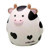 Maxbell Maxbell Cute Cow Shaped Piggy Bank Saving Box for Children's Bedroom Desktop Decor L
