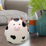Maxbell Maxbell Cute Cow Shaped Piggy Bank Saving Box for Children's Bedroom Desktop Decor L