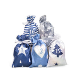 Maxbell Maxbell 24Days Advent Calendar Bags Christmas DIY Wall Decor Clips Rope Labels