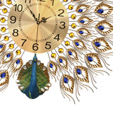 Maxbell Wall Clock Hanging Clock Elegant Silent Decoration for Indoor Wall Decor Aureate