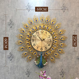 Maxbell Wall Clock Hanging Clock Elegant Silent Decoration for Indoor Wall Decor Aureate