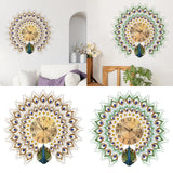 Maxbell Wall Clock Hanging Clock Elegant Silent Decoration for Indoor Wall Decor Aureate