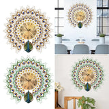 Maxbell Wall Clock Hanging Clock Elegant Silent Decoration for Indoor Wall Decor Aureate
