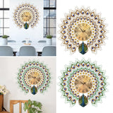 Maxbell Wall Clock Hanging Clock Elegant Silent Decoration for Indoor Wall Decor Aureate