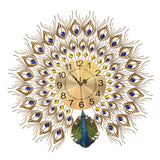 Maxbell Wall Clock Hanging Clock Elegant Silent Decoration for Indoor Wall Decor Aureate