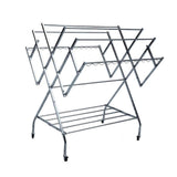 Maxbell Maxbell Clothes Drying Rack Drying Poles Clothes Hanger for Shoes Quilts Quilt Cover style B