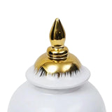 Maxbell Maxbell Traditional Ceramic Ginger Jar Decorative Jars Vase for Flowers