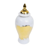 Maxbell Maxbell Traditional Ceramic Ginger Jar Decorative Jars Vase for Flowers