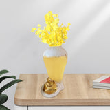 Maxbell Maxbell Traditional Ceramic Ginger Jar Decorative Jars Vase for Flowers