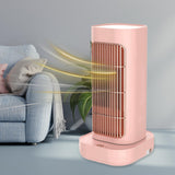 Maxbell Space Heater 1300W Electric Heater PTC Ceramic for Home Desktop Bedroom Pink