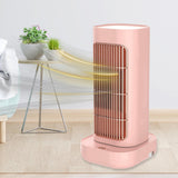 Maxbell Space Heater 1300W Electric Heater PTC Ceramic for Home Desktop Bedroom Pink
