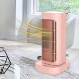 Maxbell Space Heater 1300W Electric Heater PTC Ceramic for Home Desktop Bedroom Pink