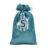 Maxbell 24Pcs Xmas Advent Calendar Bag Candy Fill Sacks Wall Decoration for Festival