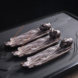 Maxbell Backflow Incense Cone Burner Waterfall Incense Cone Holder for Tabletop Elephant