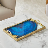 Maxbell Maxbell Multi Purpose Serving Tray Jewelry Perfume Organizer for Restaurant Decor