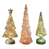Maxbell Christmas Tree Night Light Ornament Xmas Tree for Party Festival Living Room White