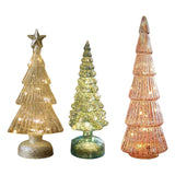 Maxbell Christmas Tree Night Light Ornament Xmas Tree for Party Festival Living Room White