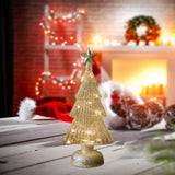 Maxbell Christmas Tree Night Light Ornament Xmas Tree for Party Festival Living Room White