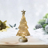 Maxbell Christmas Tree Night Light Ornament Xmas Tree for Party Festival Living Room White