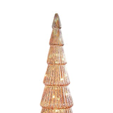 Maxbell Christmas Tree Night Light Ornament Xmas Tree for Party Festival Living Room Pink