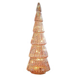 Maxbell Christmas Tree Night Light Ornament Xmas Tree for Party Festival Living Room Pink