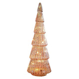 Maxbell Christmas Tree Night Light Ornament Xmas Tree for Party Festival Living Room Pink