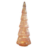 Maxbell Christmas Tree Night Light Ornament Xmas Tree for Party Festival Living Room Pink