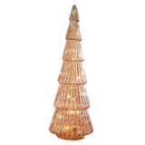 Maxbell Christmas Tree Night Light Ornament Xmas Tree for Party Festival Living Room Pink