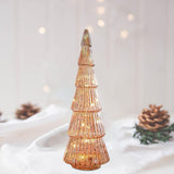 Maxbell Christmas Tree Night Light Ornament Xmas Tree for Party Festival Living Room Pink