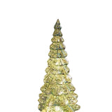 Maxbell Christmas Tree Night Light Ornament Xmas Tree for Party Festival Living Room Green
