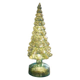 Maxbell Christmas Tree Night Light Ornament Xmas Tree for Party Festival Living Room Green