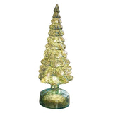 Maxbell Christmas Tree Night Light Ornament Xmas Tree for Party Festival Living Room Green