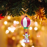 Maxbell Pendant Hot Air Balloon Decoration Multi Use Durable for Christmas Tabletop B