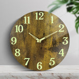 Maxbell Luminous Wall Clock Night Lights 12''/30cm Creative for Home Bedroom
