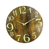 Maxbell Luminous Wall Clock Night Lights 12''/30cm Creative for Home Bedroom