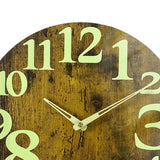 Maxbell Luminous Wall Clock Night Lights 12''/30cm Creative for Home Bedroom
